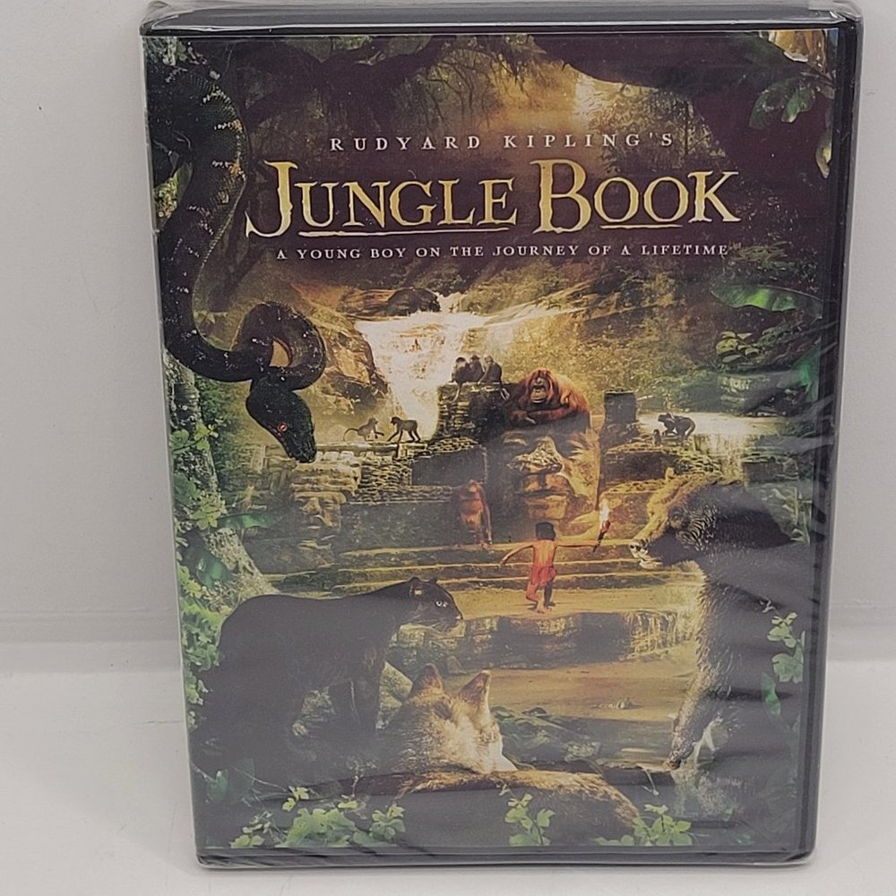 Jungle Book‎ A Young Boy On The Journey Of A Lifetime - New - Sealed - DVD